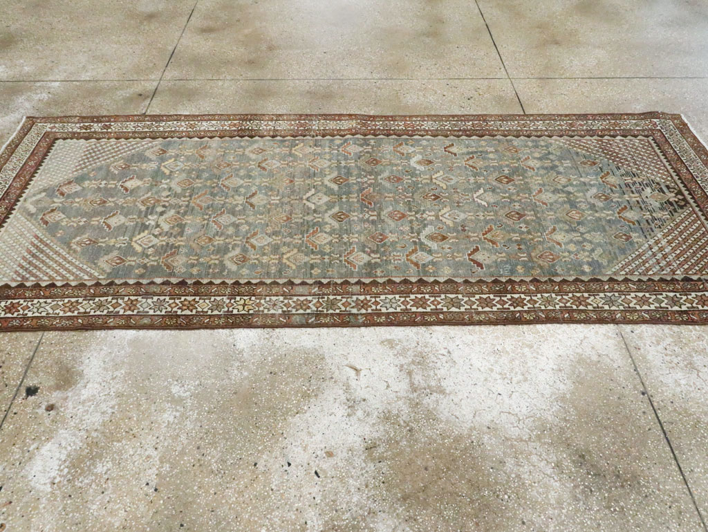 Antique Persian Malayer Runner, No.28677 - Gsblank