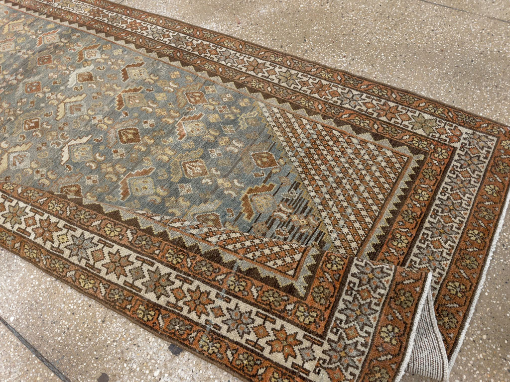 Antique Persian Malayer Runner, No.28677 - Gsblank