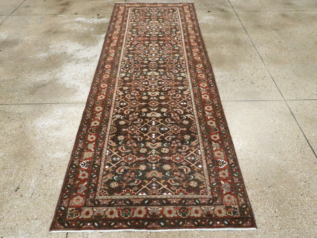 Vintage Persian Malayer Runner, No.28678 - Gsblank