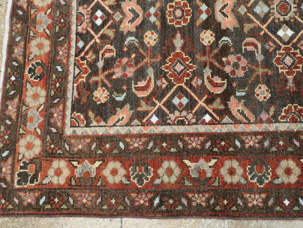 Vintage Persian Malayer Runner, No.28678 - Gsblank