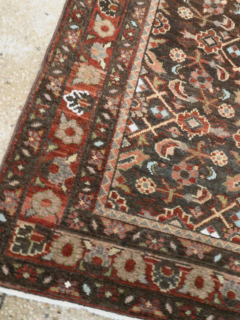 Vintage Persian Malayer Runner, No.28678 - Gsblank