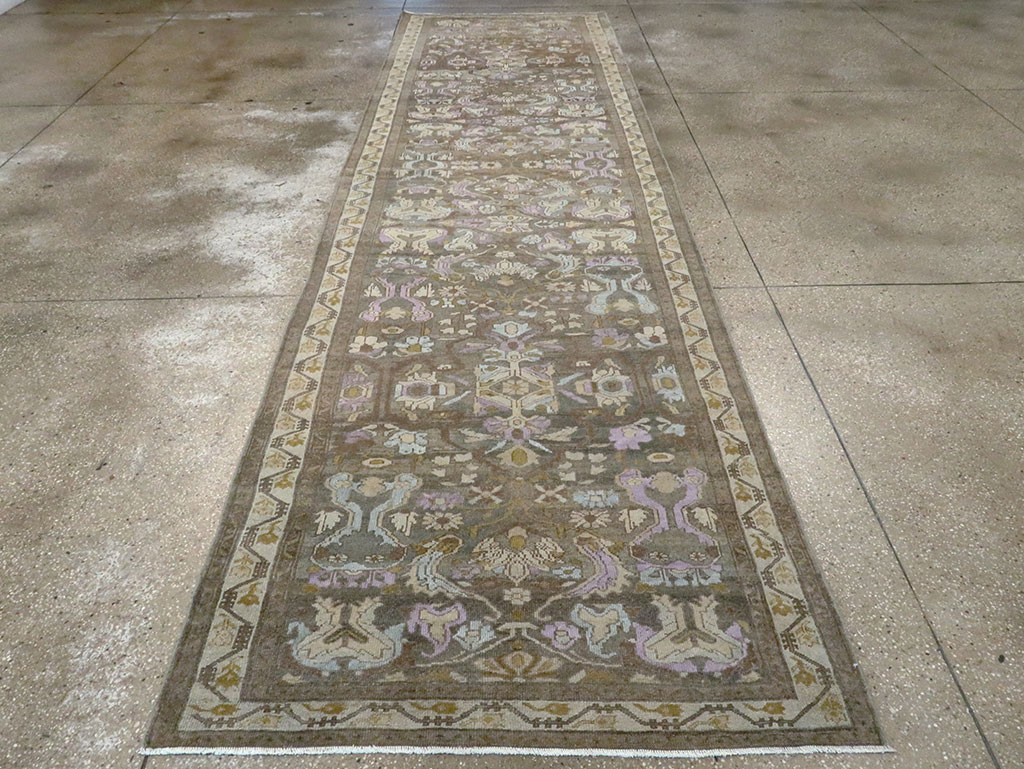 Antique Persian Malayer Runner, No.28679 - Gsblank