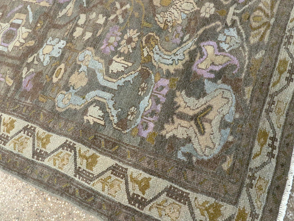 Antique Persian Malayer Runner, No.28679 - Gsblank