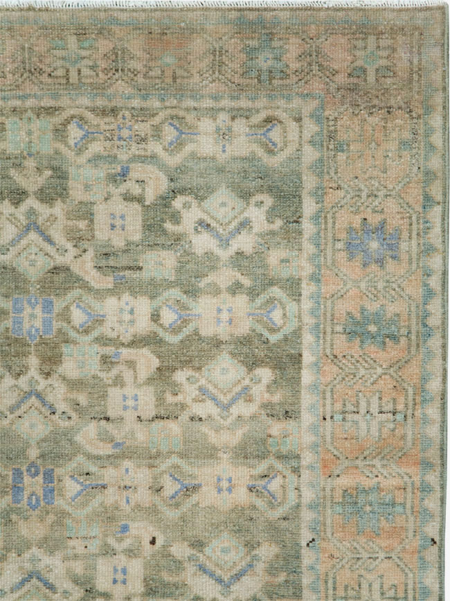 Vintage Persian Malayer Runner, No.28682 - Gsblank