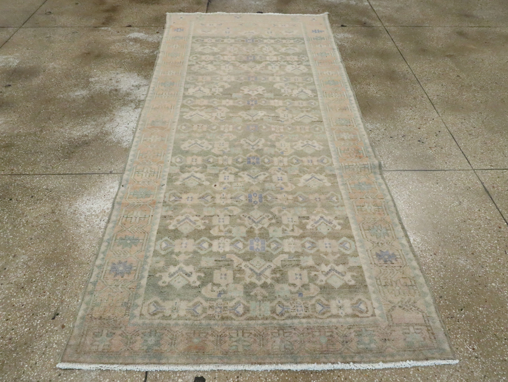Vintage Persian Malayer Runner, No.28682 - Gsblank