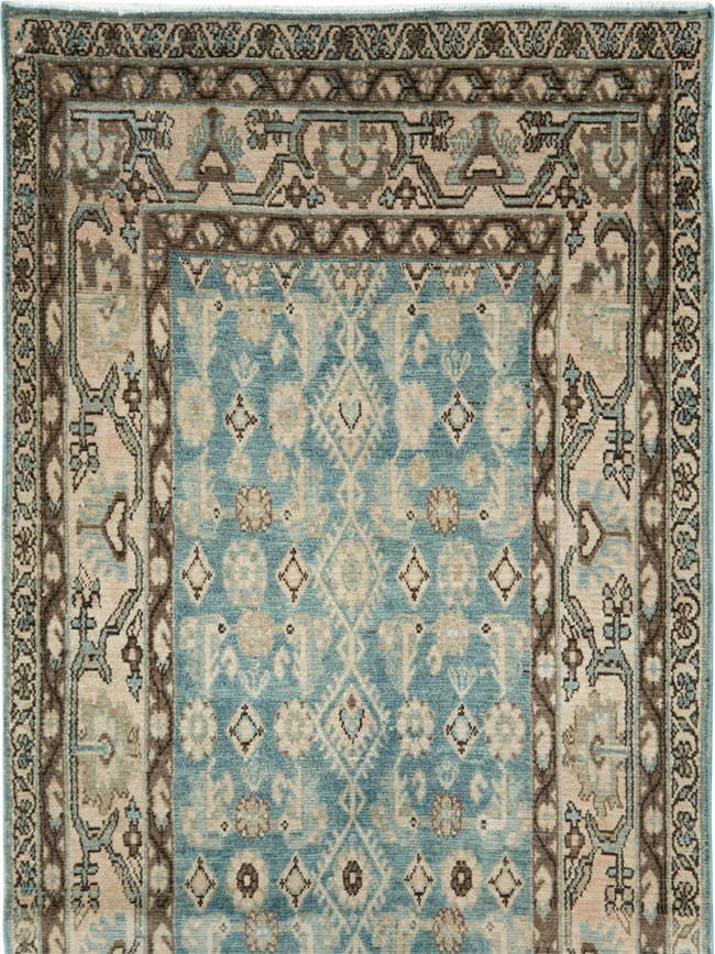 Vintage Persian Malayer Runner, No.28683 - Gsblank