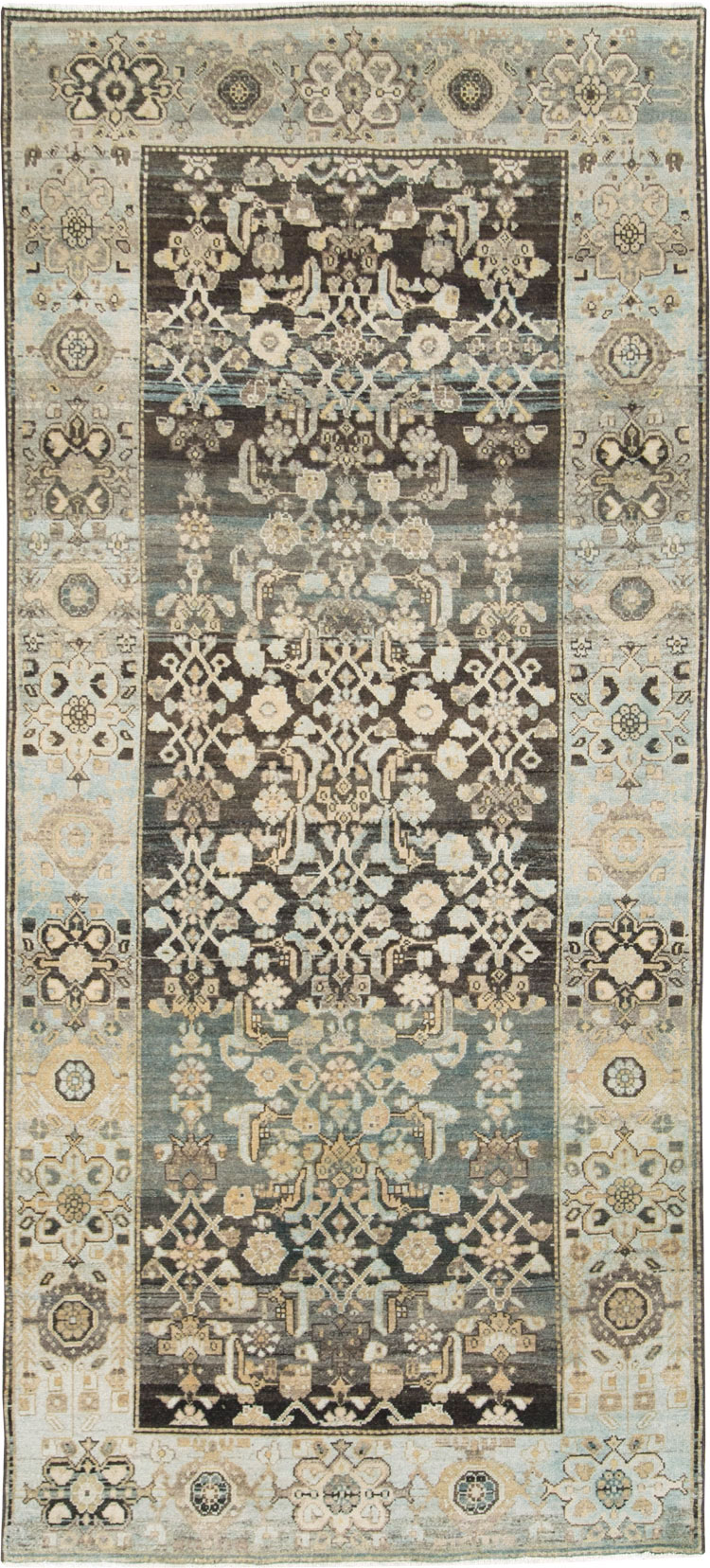 Vintage Persian Malayer Gallery Rug (Pair: 1 of 2), No.28684 - Gsblank