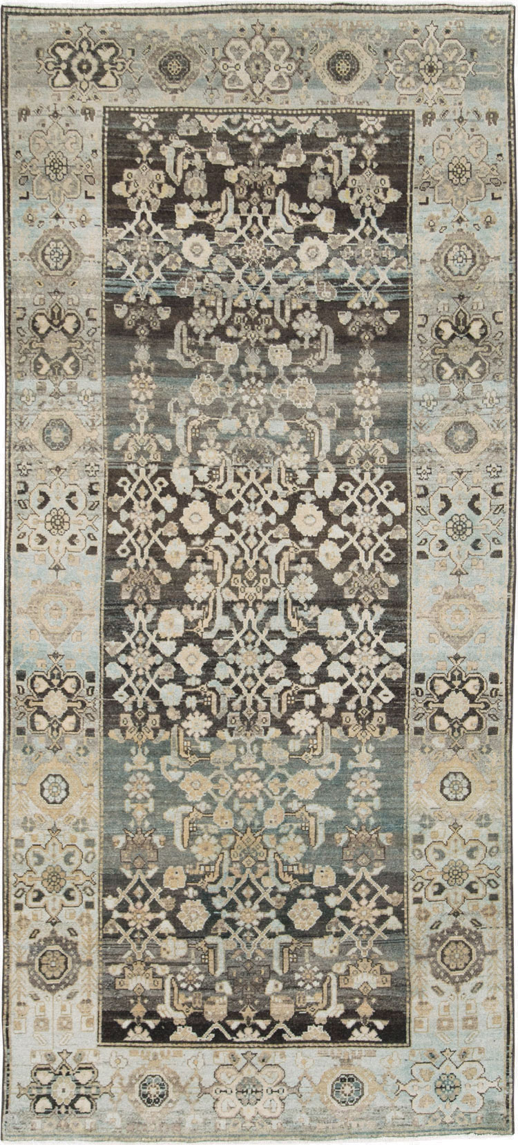 Vintage Persian Malayer Gallery Rug (Pair: 1 of 2), No.28684 - Gsblank