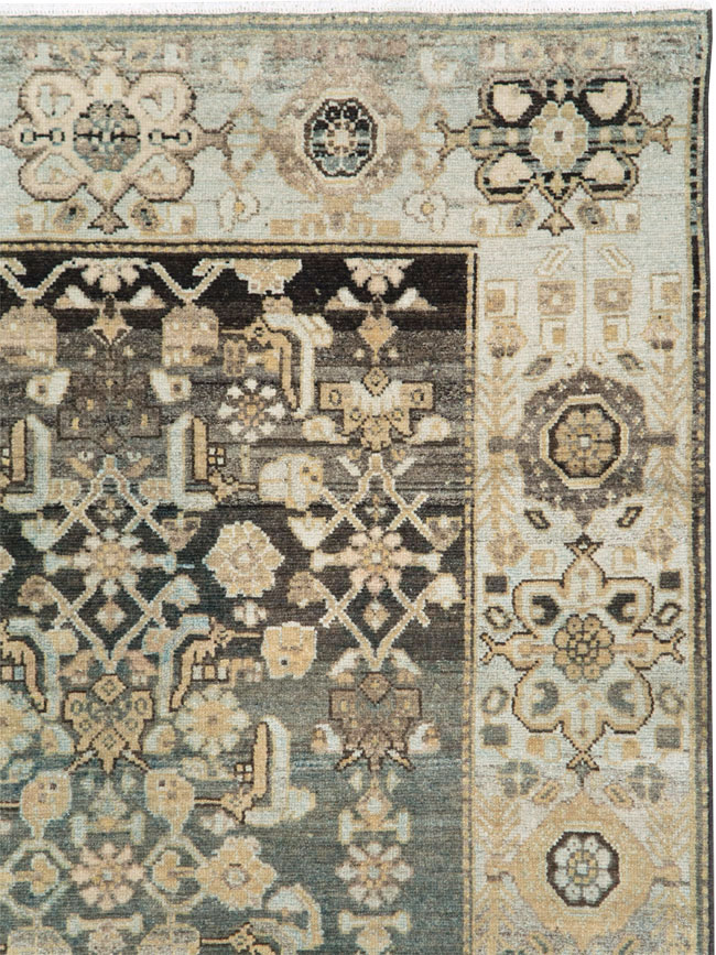 Vintage Persian Malayer Gallery Rug (Pair: 1 of 2), No.28684 - Gsblank