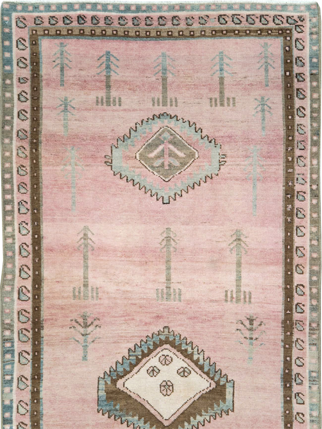 Vintage Persian Malayer Runner, No.28685 - Gsblank
