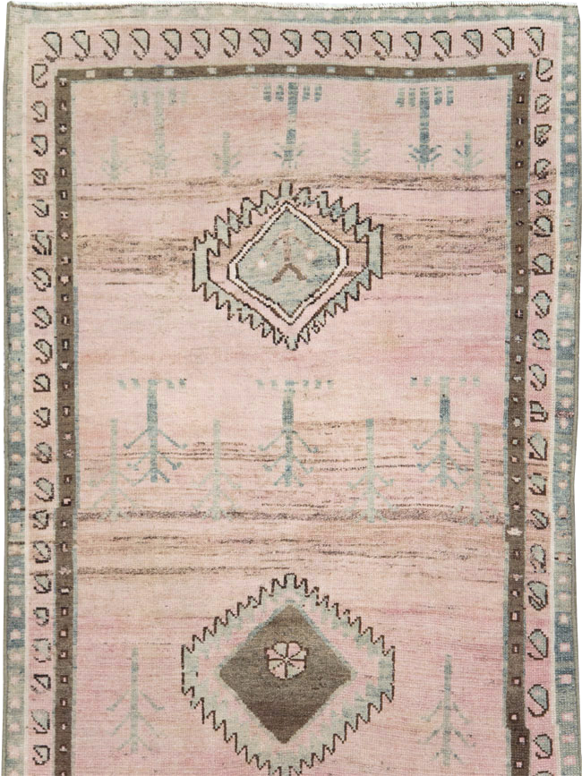 Vintage Persian Malayer Runner, No.28685 - Gsblank