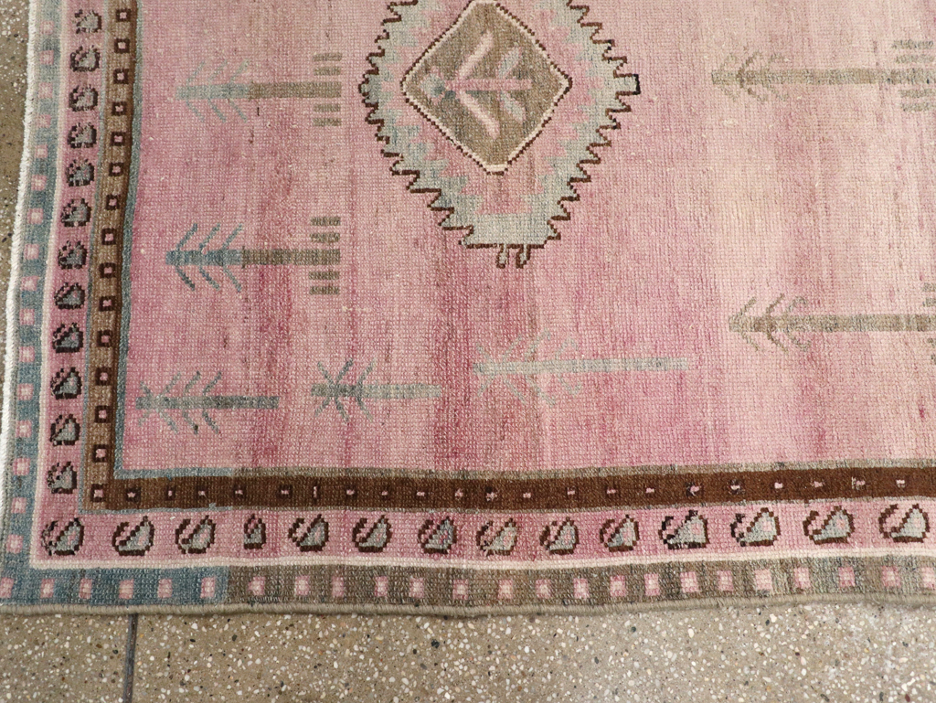 Vintage Persian Malayer Runner, No.28685 - Gsblank