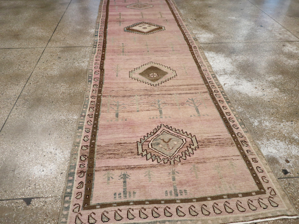Vintage Persian Malayer Runner, No.28685 - Gsblank