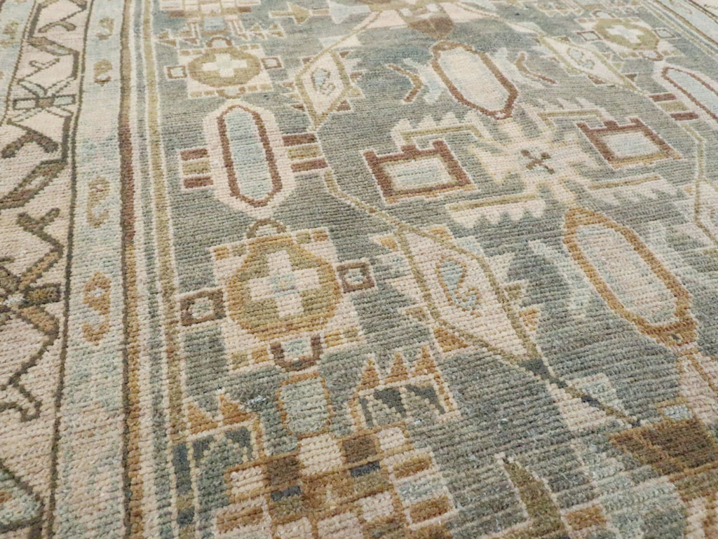 Vintage Persian Malayer Long Runner, No.28691 - Gsblank