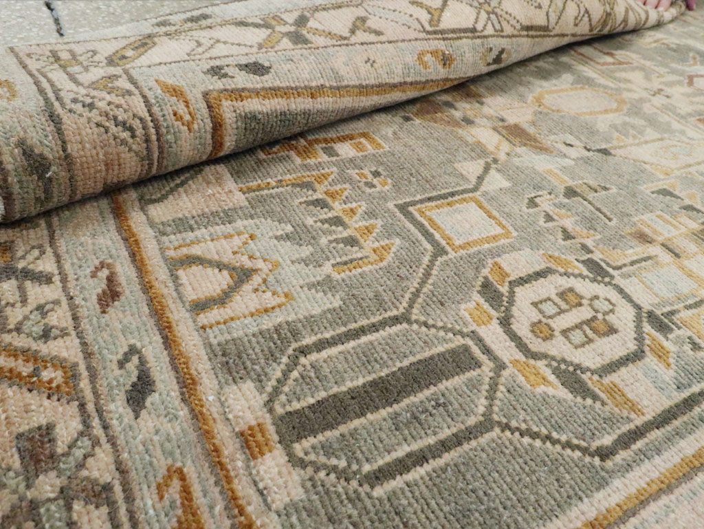 Vintage Persian Malayer Long Runner, No.28691 - Gsblank
