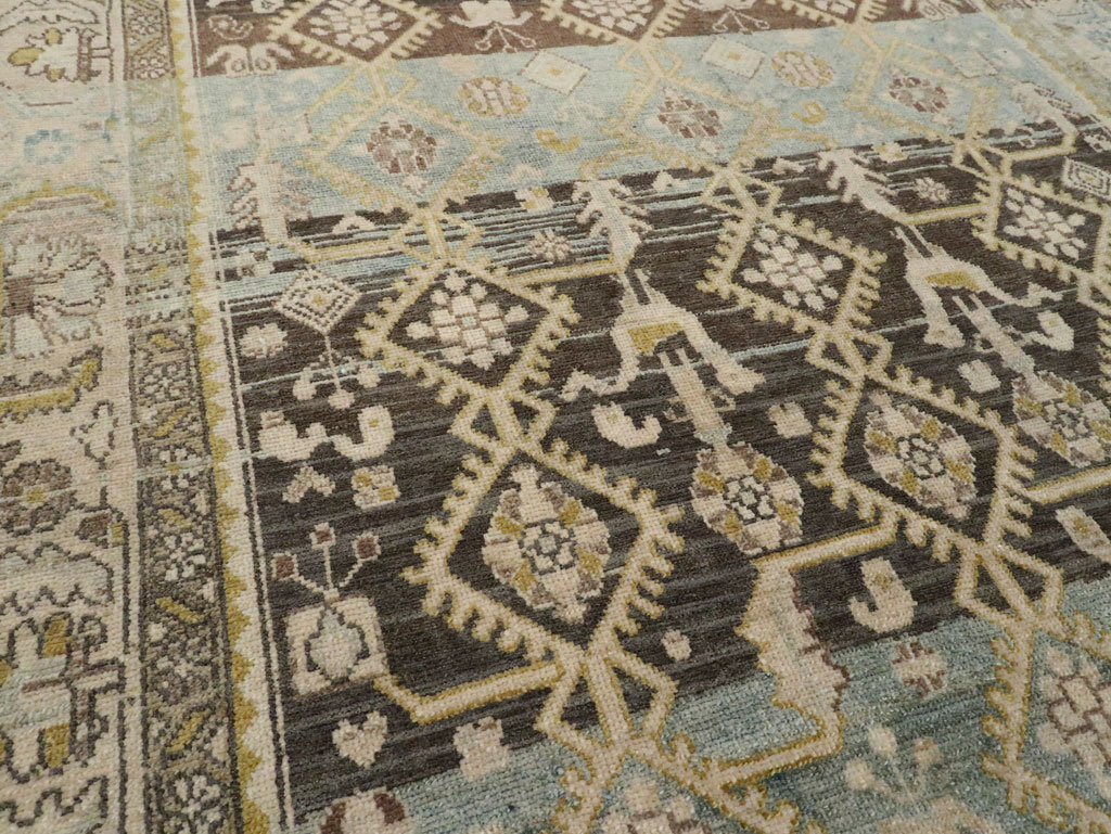 Vintage Persian Malayer Runner, No.28693 - Gsblank
