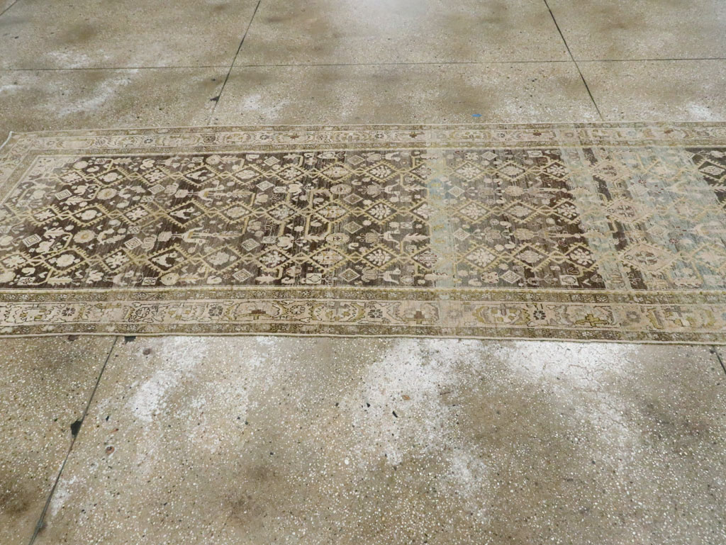 Vintage Persian Malayer Runner, No.28693 - Gsblank