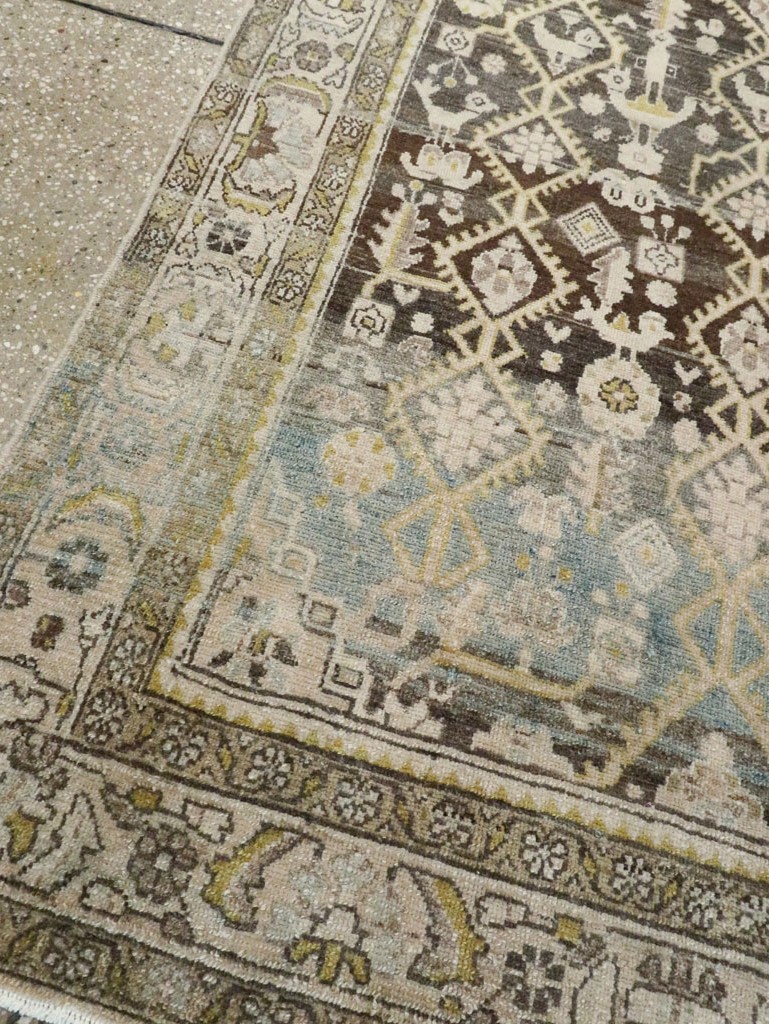 Vintage Persian Malayer Runner, No.28693 - Gsblank