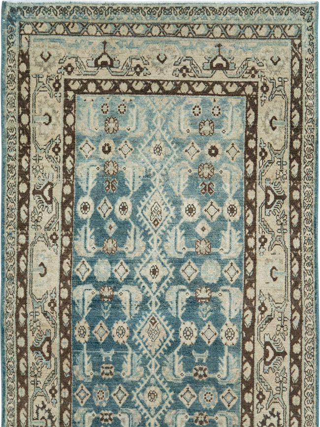 Vintage Persian Malayer Runner, No.28695 - Gsblank