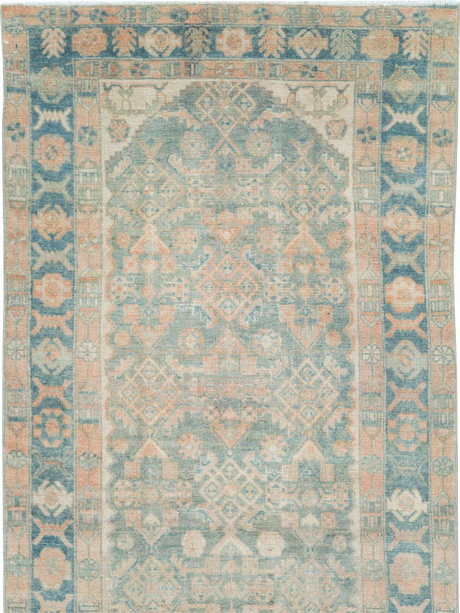 Vintage Persian Malayer Runner, No.28697 - Gsblank