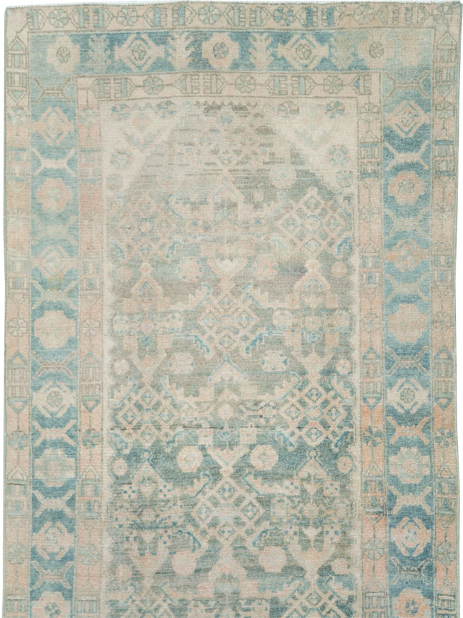 Vintage Persian Malayer Runner, No.28697 - Gsblank