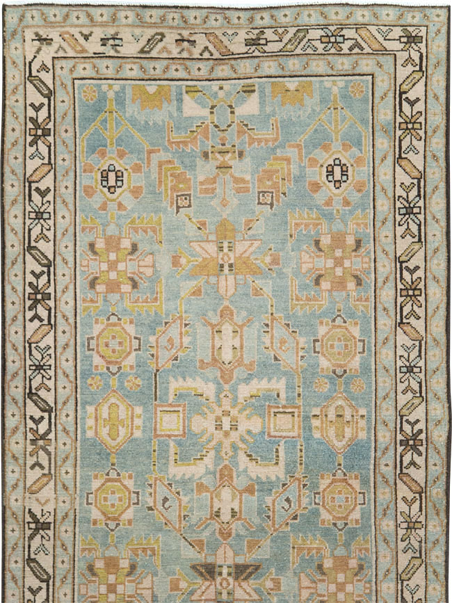 Vintage Persian Malayer Runner (Pair: 1 of 2), No.28698 - Gsblank