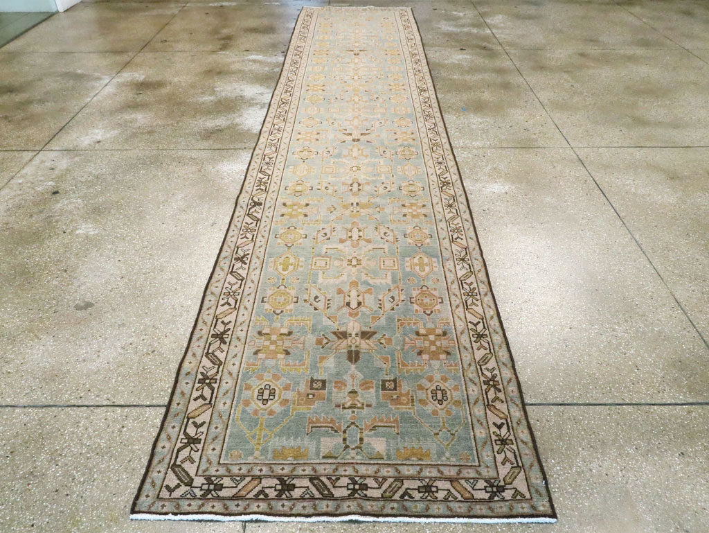 Vintage Persian Malayer Runner (Pair: 1 of 2), No.28698 - Gsblank