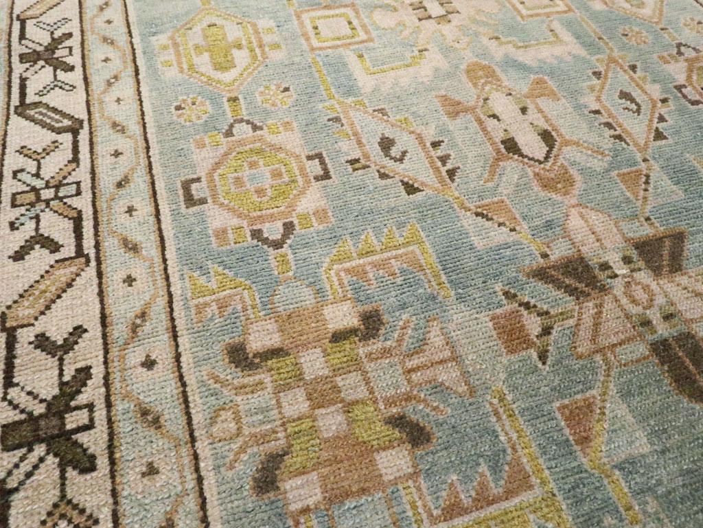 Vintage Persian Malayer Runner (Pair: 1 of 2), No.28698 - Gsblank