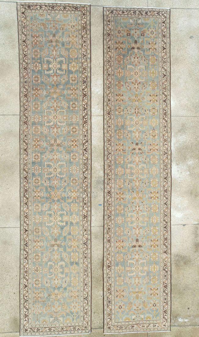 Vintage Persian Malayer Runner (Pair: 1 of 2), No.28698 - Gsblank