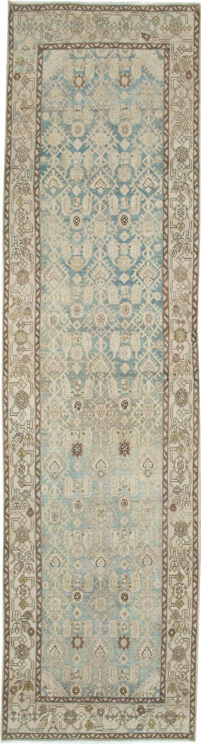 Vintage Persian Malayer Runner (Pair: 1 of 2), No.28700 - Gsblank