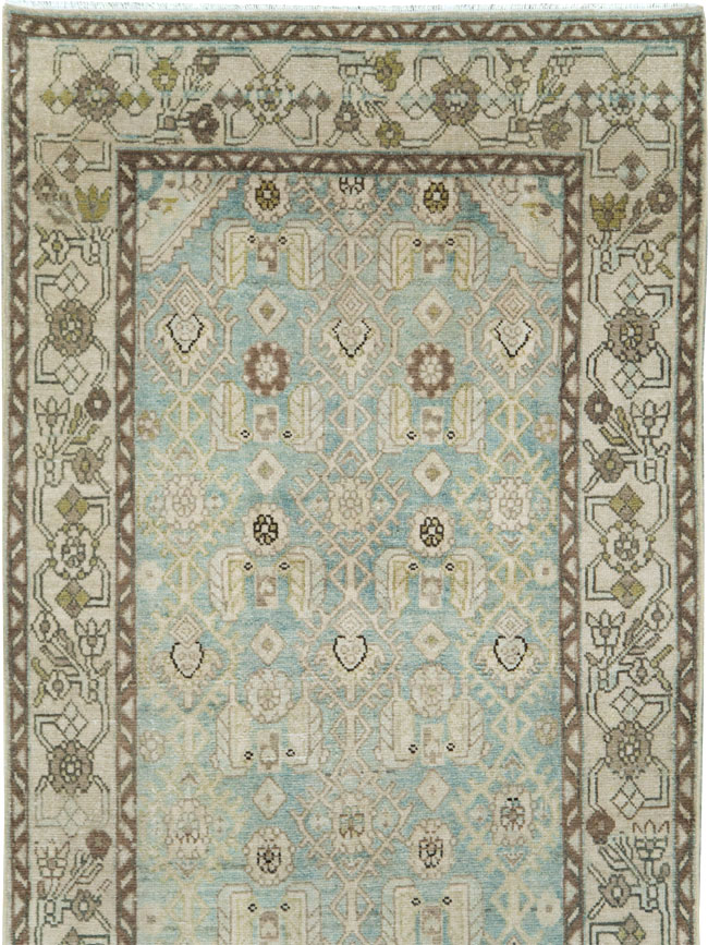 Vintage Persian Malayer Runner (Pair: 1 of 2), No.28700 - Gsblank