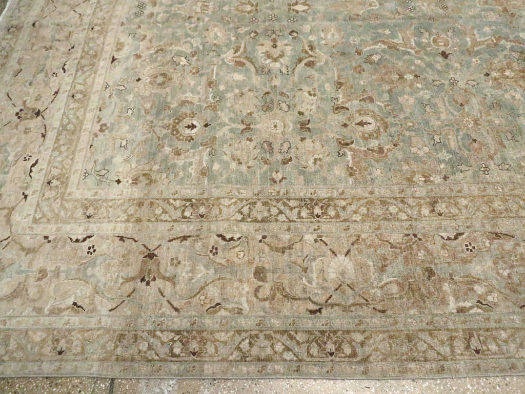 Antique Persian Tabriz Oversize Carpet, No.28702 - Gsblank