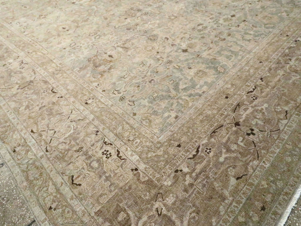Antique Persian Tabriz Oversize Carpet, No.28702 - Gsblank