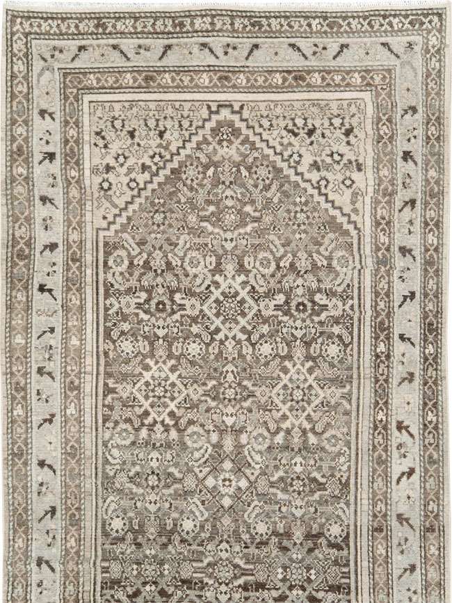 Vintage Persian Malayer Runner, No.28703 - Gsblank