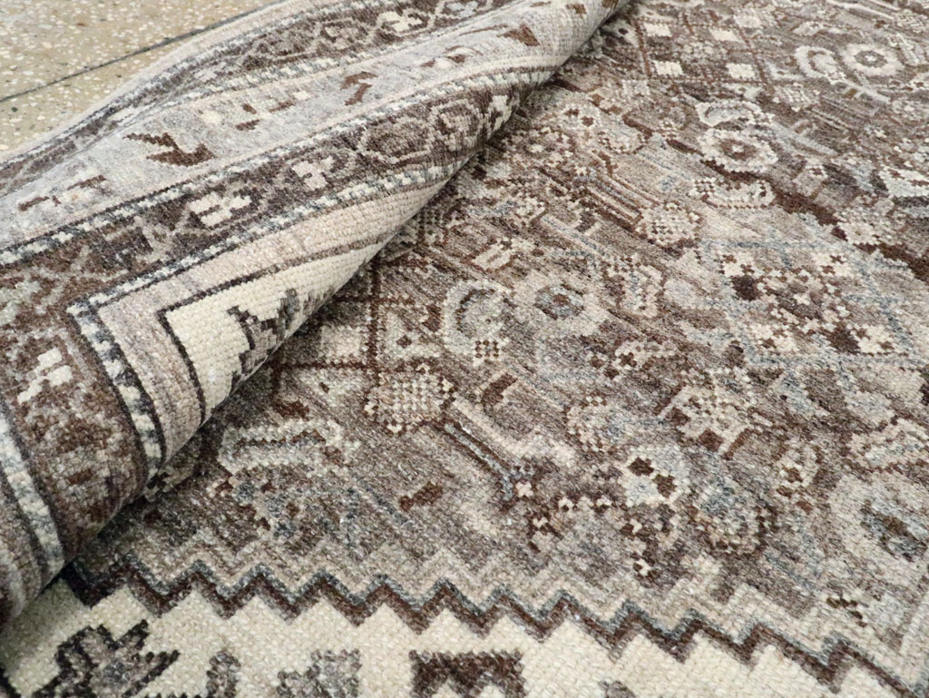 Vintage Persian Malayer Runner, No.28703 - Gsblank