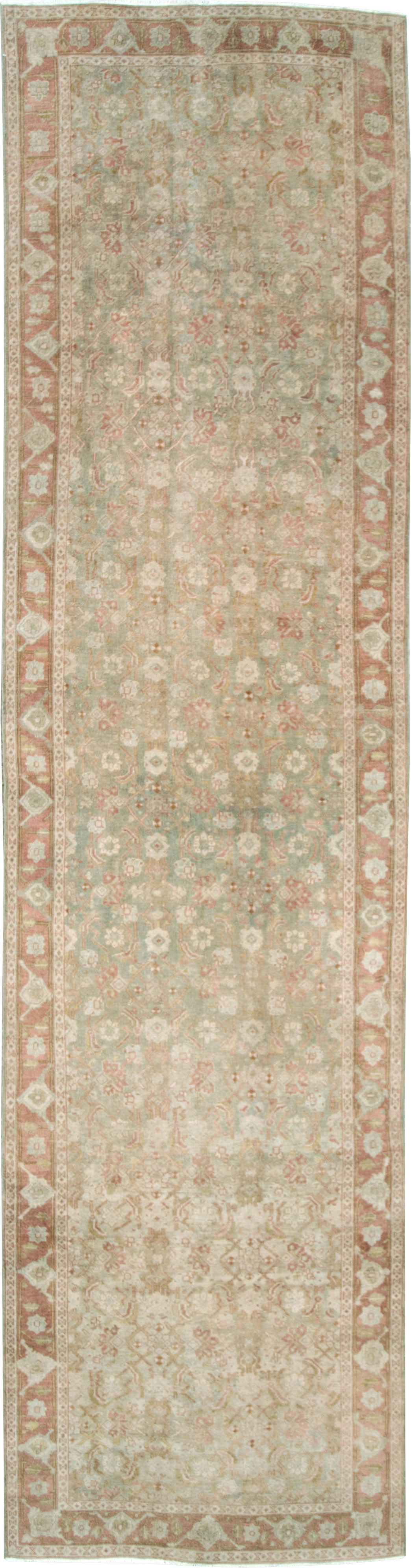 Vintage Persian Tabriz Runner (Pair: 1 of 2), No.28704 - Gsblank