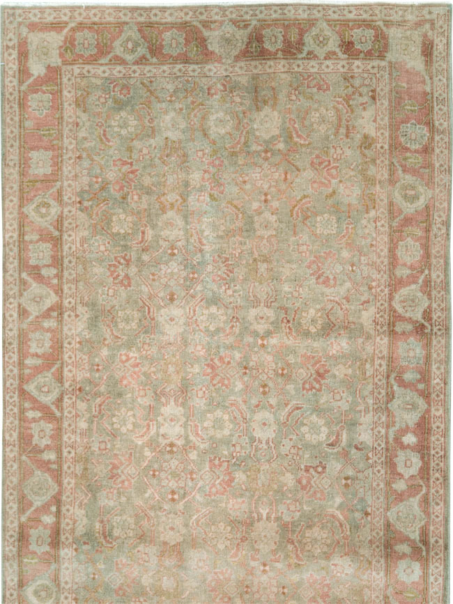 Vintage Persian Tabriz Runner (Pair: 1 of 2), No.28704 - Gsblank