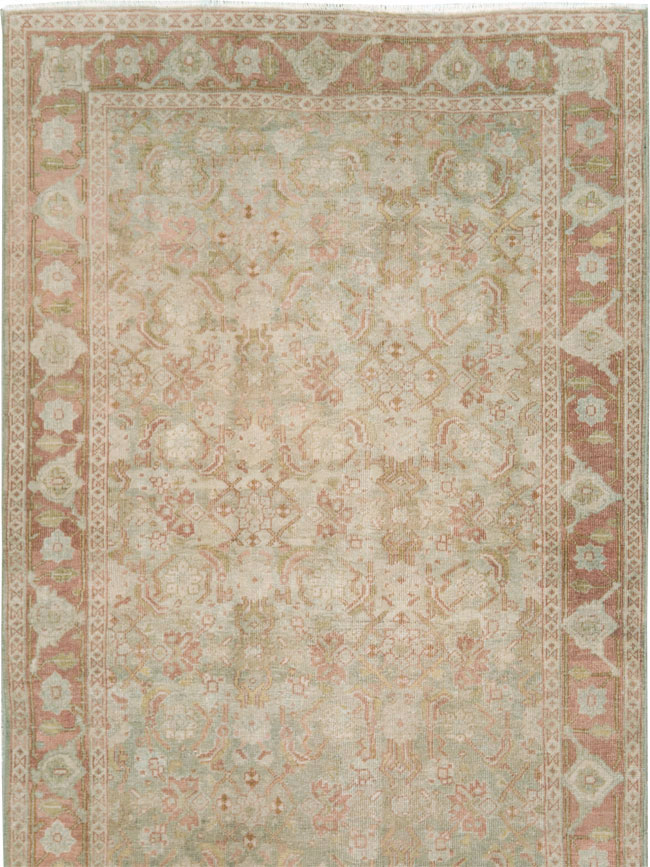 Vintage Persian Tabriz Runner (Pair: 1 of 2), No.28704 - Gsblank
