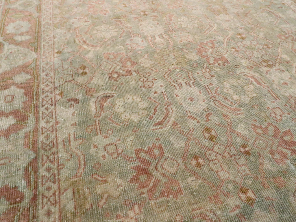 Vintage Persian Tabriz Runner (Pair: 1 of 2), No.28704 - Gsblank