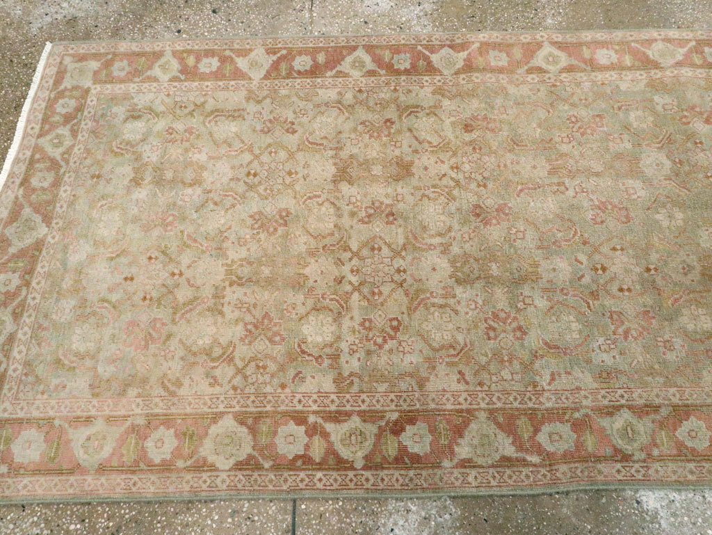 Vintage Persian Tabriz Runner (Pair: 1 of 2), No.28704 - Gsblank