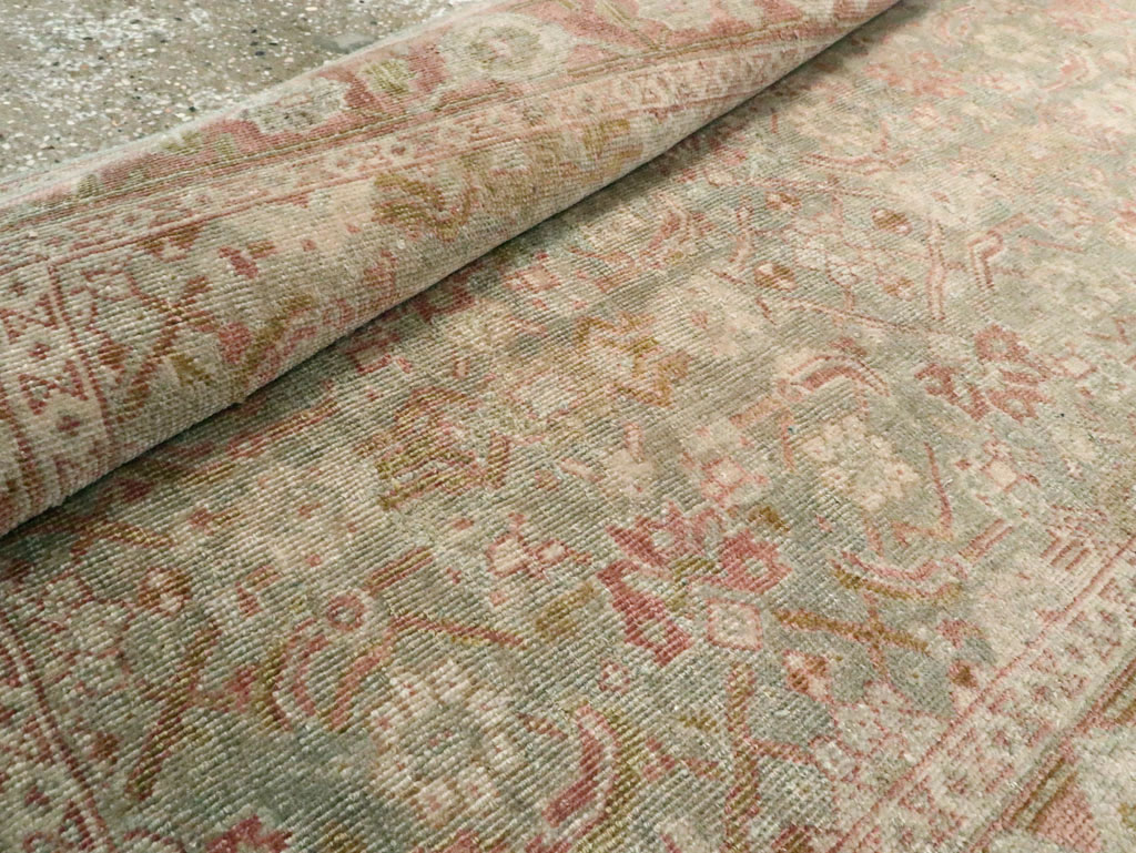 Vintage Persian Tabriz Runner (Pair: 1 of 2), No.28704 - Gsblank