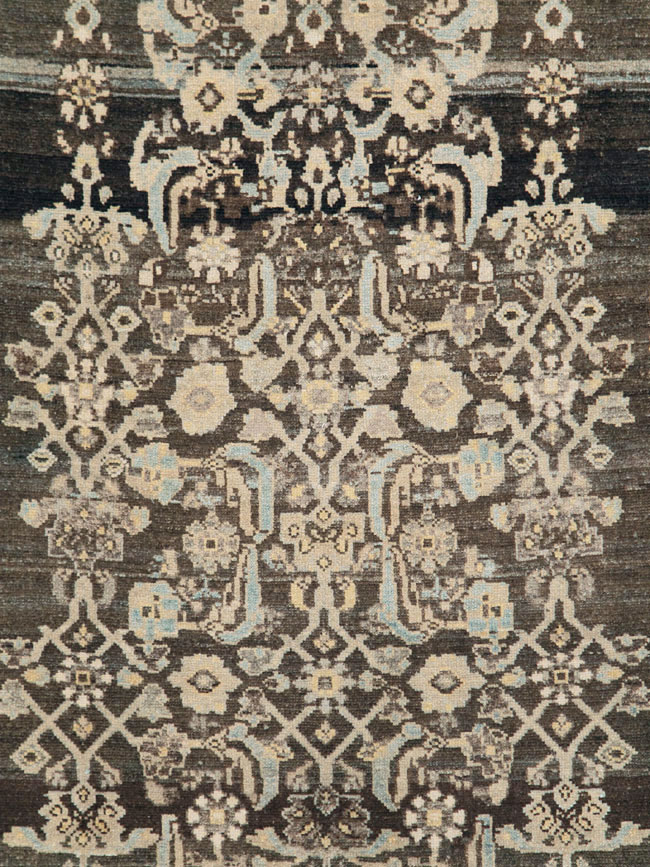 Vintage Persian Malayer Gallery Rug (Pair: 2 of 2), No.28707 - Gsblank