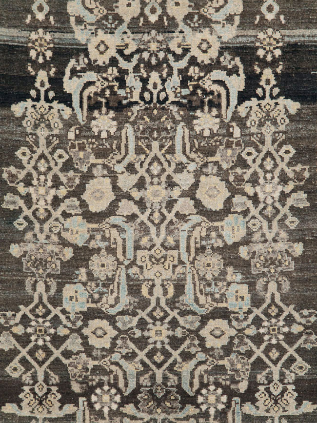 Vintage Persian Malayer Gallery Rug (Pair: 2 of 2), No.28707 - Gsblank