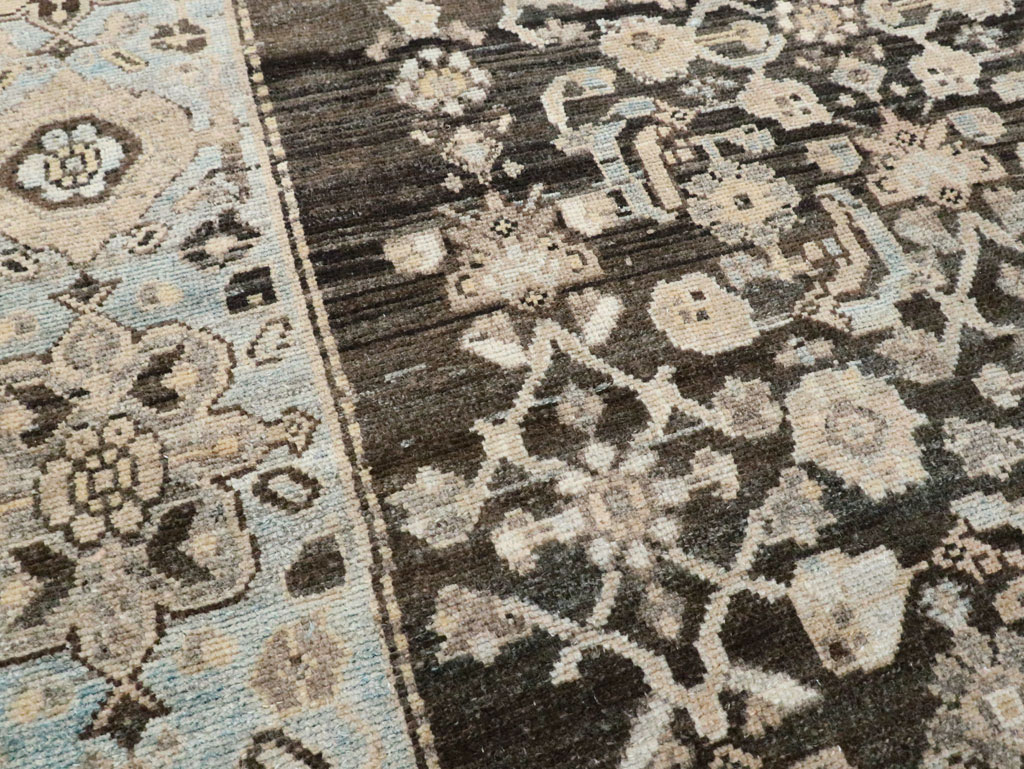 Vintage Persian Malayer Gallery Rug (Pair: 2 of 2), No.28707 - Gsblank