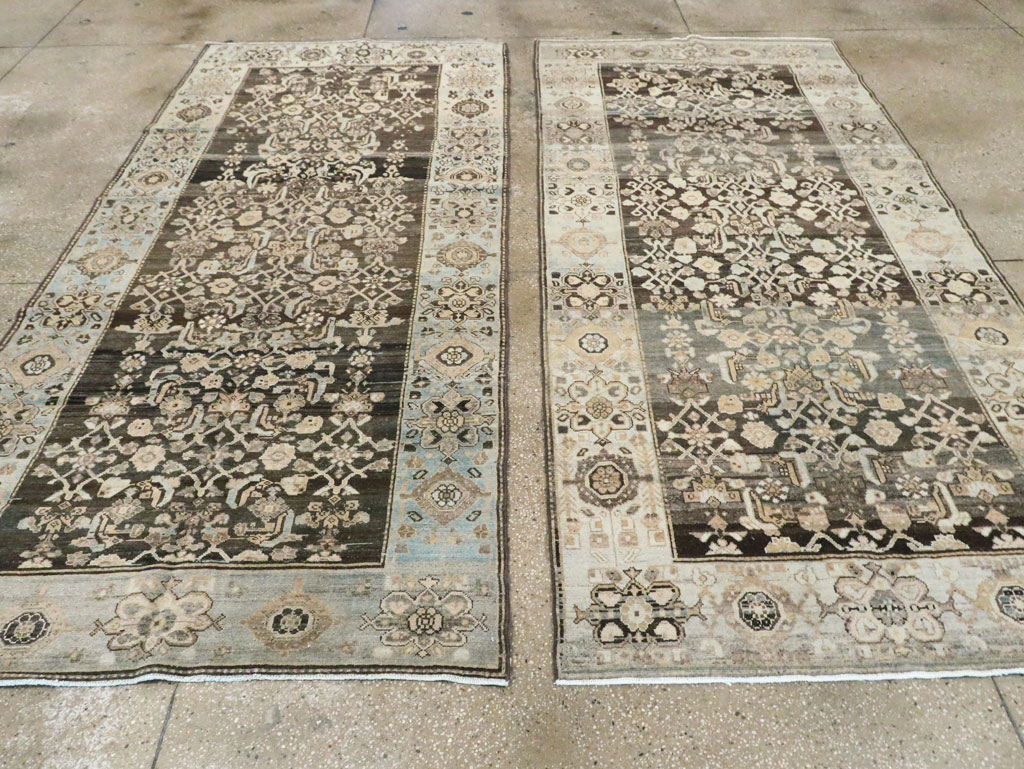 Vintage Persian Malayer Gallery Rug (Pair: 2 of 2), No.28707 - Gsblank