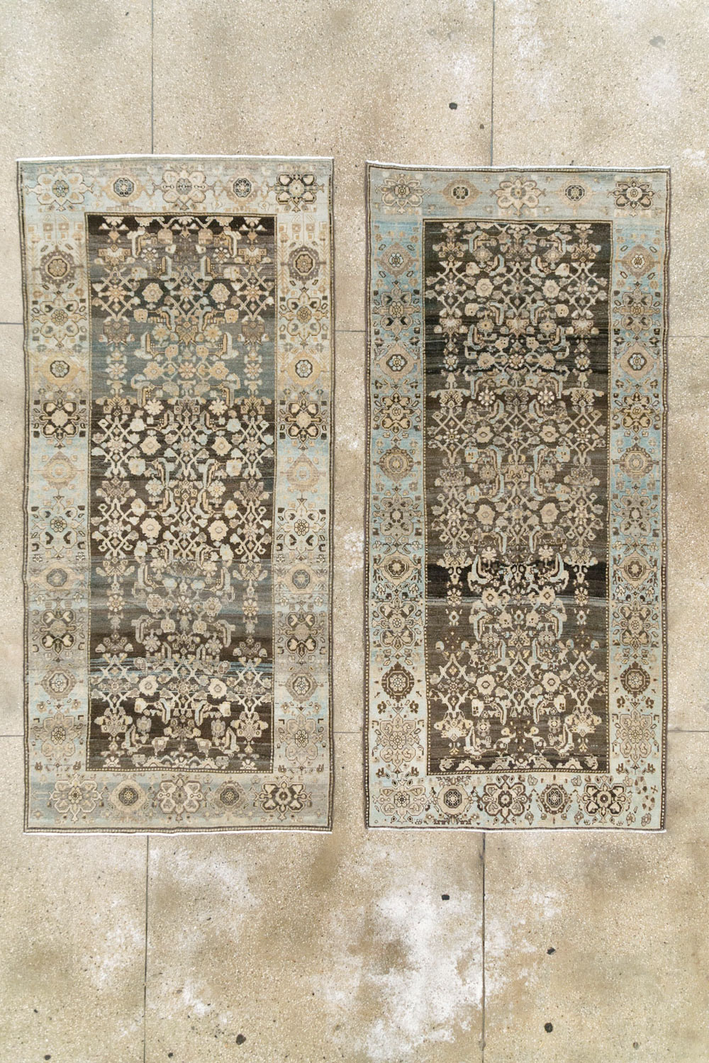 Vintage Persian Malayer Gallery Rug (Pair: 2 of 2), No.28707 - Gsblank