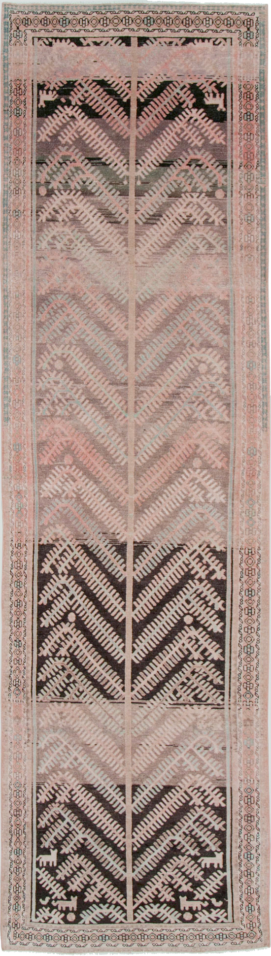 Vintage Persian Malayer Runner, No.28708 - Gsblank