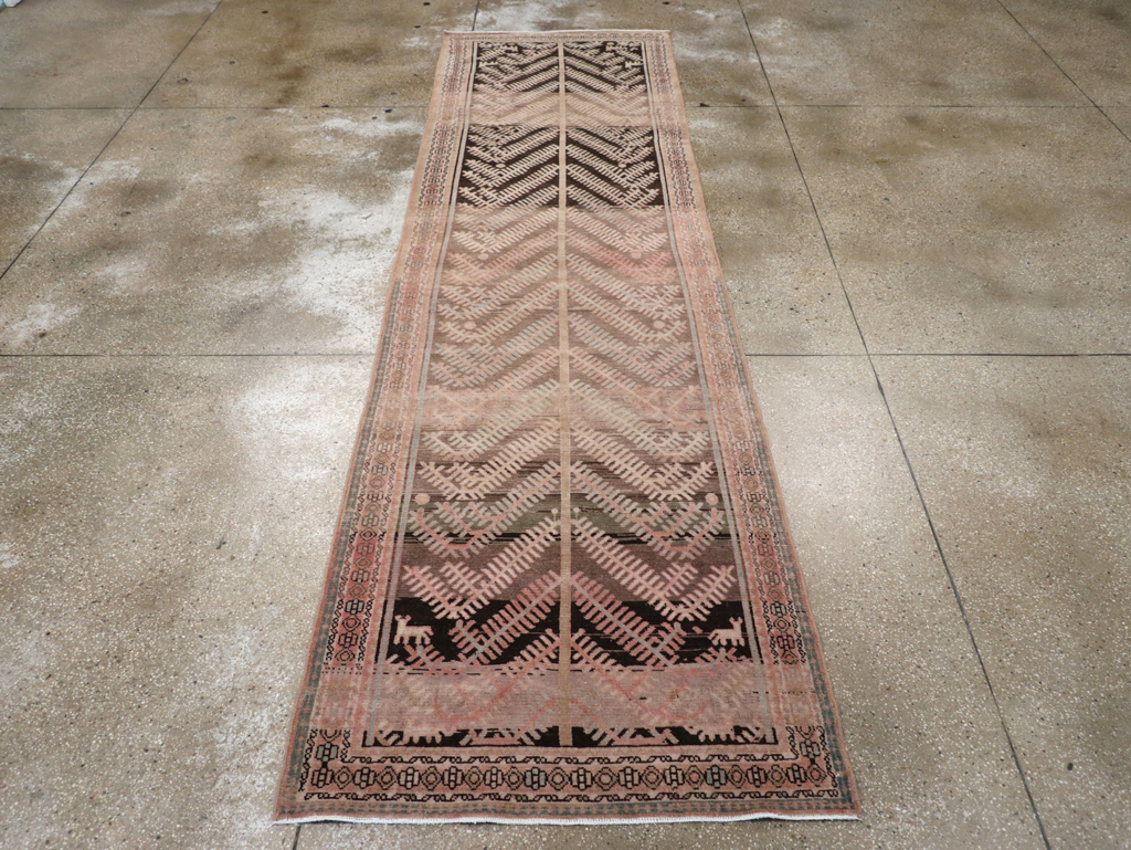 Vintage Persian Malayer Runner, No.28708 - Gsblank