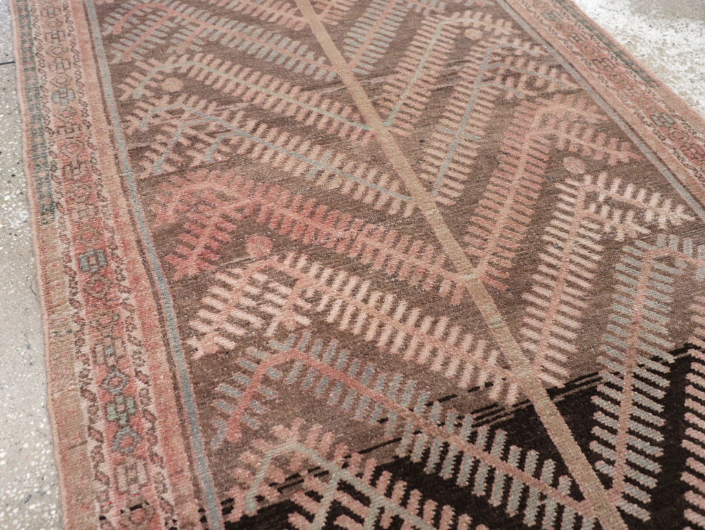 Vintage Persian Malayer Runner, No.28708 - Gsblank