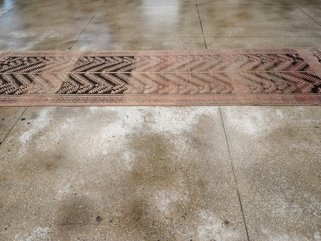 Vintage Persian Malayer Runner, No.28708 - Gsblank